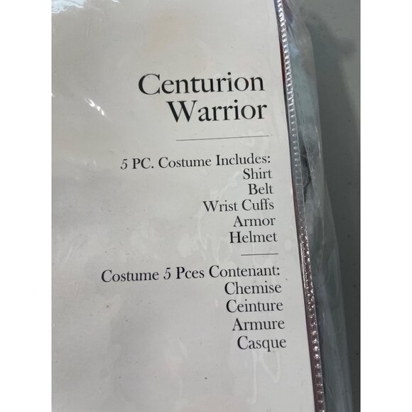 Centurion Warrior Costume Gladiator Spartan Size XL Leg Avenue 5 Pc Costume NEW - Picture 3 of 7